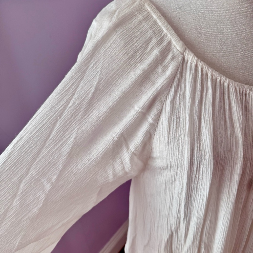 Free People Elegant White Maxi Dress - Picture 8 of 16